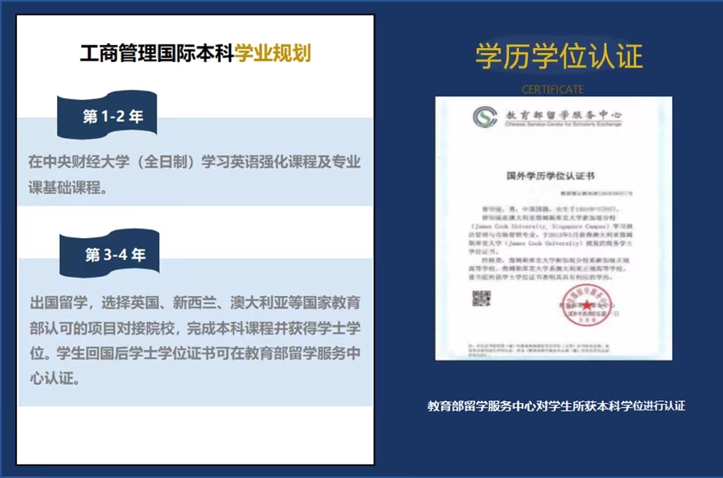 中央财经大学本科毕业